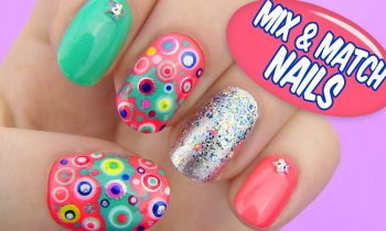 Mix and Match Nails – Dotted Nail Art
