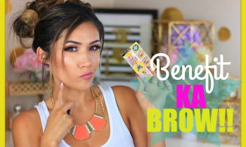 NEW!! Benefit Ka Brow Review I  Comparison to ABH Dipbrow
