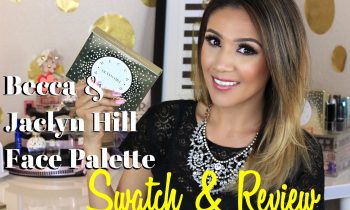 NEW Jaclyn Hill X Becca Face Collection I Swatch & Review (giveaway closed)
