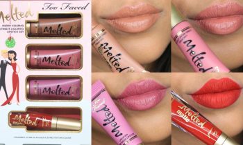 NEW Too Faced Merry Kissmas The Ultimate Liquified Lipstick Set Lip Swatches & Review | Arzan Blogs