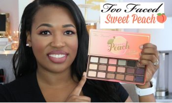 NEW Too Faced Sweet Peach Palette | Review + Swatches + GIVEAWAY!! (CLOSED)