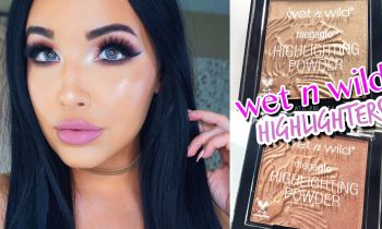 NEW Wet N Wild MegaGlo Highlighters Review & Comparison Swatches | AMANDA ENSING 2016