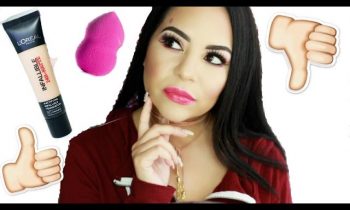 New at the DRUGSTORE Makeup  ! L’oreal Infallible Total Cover Foundation & Beauty Sponge | Review !