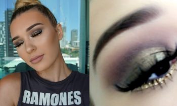 Olive Green & Gold Smokey Eye | FULL COVERAGE GLAM