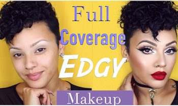 Quick Full Coverage Edgy Makeup Tutorial | Viva_Glam_Kay