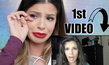 REACTION TO MY FIRST YOUTUBE VIDEO | EMOTIONAL