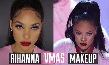RIHANNA VMAS INSPIRED MAKEUP