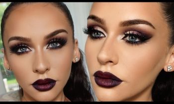 SMOKED PURPLE GRUNGE GLAM | Carli Bybel