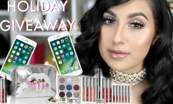SOFT HOLIDAY LOOK + $2000 HOLIDAY GIVEAWAY | IPHONE 7 & KYLIE COSMETICS!