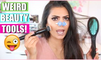 TESTING WEIRD BEAUTY TOOLS!!