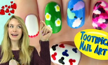 Toothpick Nails! 5 Nail Designs Using Only a Toothpick