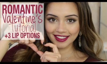 Tutorial | Romantic Eyes for Valentine’s Day + 3 Lip Options | Kaushal Beauty