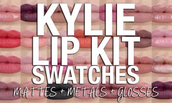 ULTIMATE Kylie Lip Kit Swatches & Review (+ Metals & Gloss)
