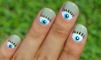 WEIRD Nail Trend!: The Evil Eye Nailart!