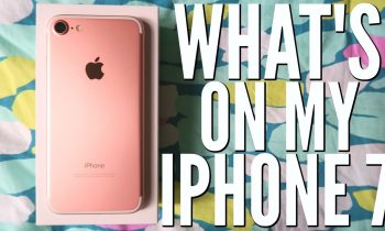 WHAT’S ON MY IPHONE 7 | BeautyByKat08