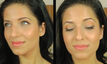 Wearable Peachy / Coral Makeup Look | Vitale Style Starring Laura Vitale