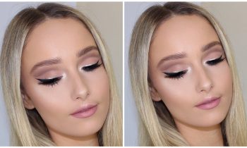 Glitter Liner & Cut Crease Client Makeup Tutorial ♡ Jasmine Hand