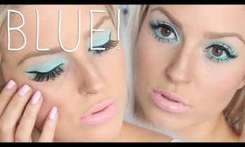 Intense Aqua GRWM ♡ ft BareMinerals Foundation (Vivid Color Look)