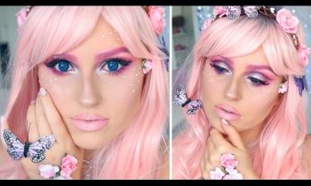 Pink Fairy Princess ♡ Pretty Halloween Makeup!