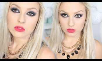 FAIL Get Ready With Me! ♡ SUPER Dramatic Black Smokey Eyes. Hardcore Glamour Grunge