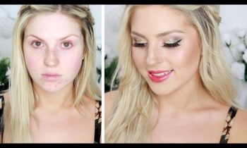 Summer Christmas Glamour! ♡ Gold Glitter & Glossy Lips!