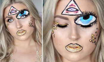 Illuminati Inspired Look ♡ Halloween Makeup Tutorial