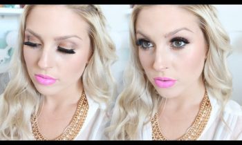 GRWM! ♡ Intense Dramatic Bronze Eyes & Pink Lips! Rihanna Inspired Makeup!