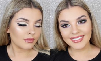 Glitter Cut Crease Makeup Tutorial Ft. Too Faced X Nikkie Tutorials Palette ♡ Jasmine Hand