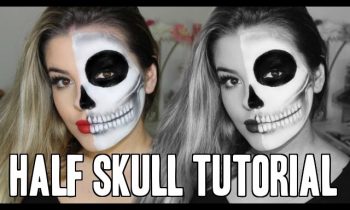 HALF SKULL TUTORIAL ♡  JASMINE HAND
