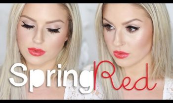 Chit Chat GRWM ♡ Spring/Summer Dramatic Red Lip Look!