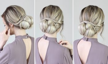 Easy Romantic Updo for Valentine’s Day | Luxy Hair Tutorial