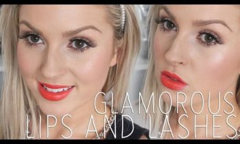 GRWM Glamorous Lips & Lashes! Orange! ♡ Shaaanxo