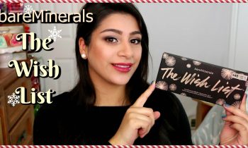 Bare Minerals The Wish List Palette + Swatches 2016│OneBeautyAddict