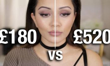 FULL FACE Drugstore vs High End Makeup Tutorial 💁🏽