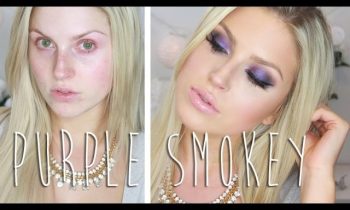 Vibrant Purple Smokey Eye for Green/Hazel Eyes! ♡ Chit Chat Tutorial – Shaaanxo