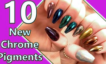 10 Amazing ‘No Wipe Top Coat’ Chrome Pigment Powders – Magic Colour Changing Powders