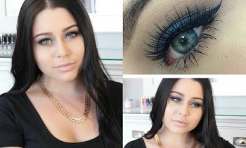 Talk Thru GRWM: Soft Navy Blue Smokey Eye ♡