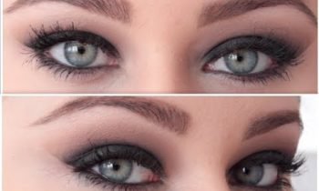 Dramatic Black Smokey Eye Makeup Tutorial ♡