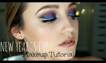 Blue New Year’s Eve Makeup Tutorial