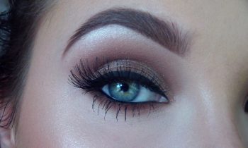 Chocolate brown glittery smokey eye | Jaclyn Hill