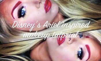 Disney’s Ariel the little mermaid inspired makeup
