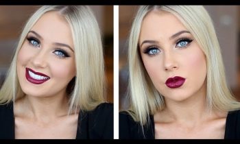 Doll Eyes with Dark Plum Lips Tutorial!