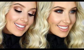 FULL GLAM: Cream Contour/Highlight, Sultry Eyes, Glossy Lips! | Lauren Curtis