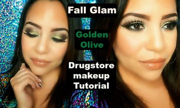 Fall Glam Golden Olive / Drugstore Makeup Tutorial