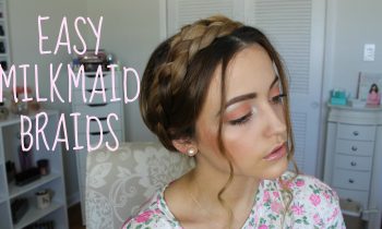 How To: Milkmaid Braids | Hair Tutorial