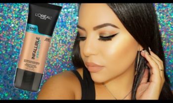 Loreal infallible pro glow foundation!  Affordable drugstore review !