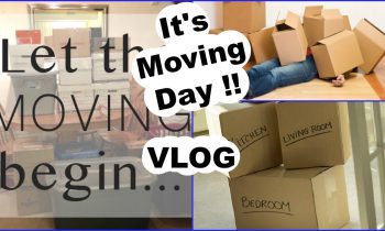 MOVING DAY VLOG ! House Tour…Makeup…shoes…& Singing