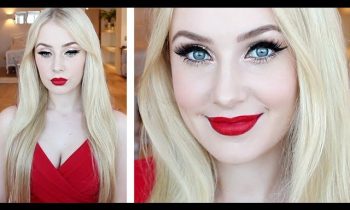 Makeup Tutorial for Fair Skin: Glamorous Pin-Up Look + Hair Tutorial