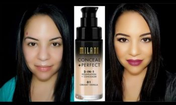 “NEW “Milani Conceal + Perfect 2 in 1 Foundation Review & Demo ! best foundation