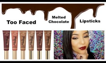 NEW Toofaced Melted Chocolate Liquified Lipsticks